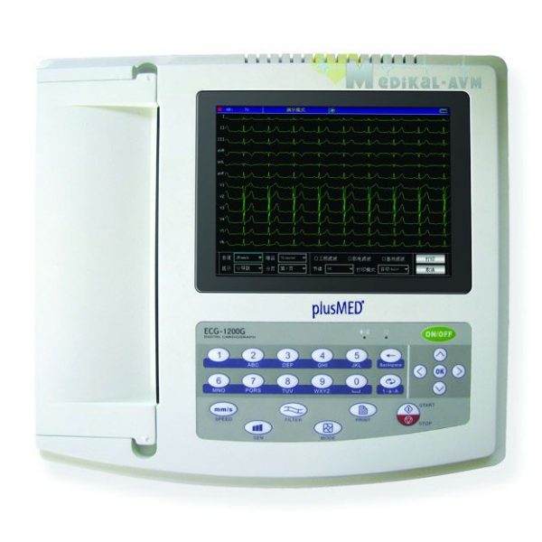 Plusmed 1200B 12 Kanallı Ekg Cihazı